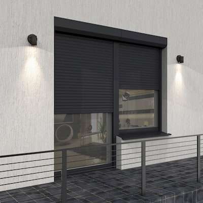 Рольставни на балкон (система окно + дверь)