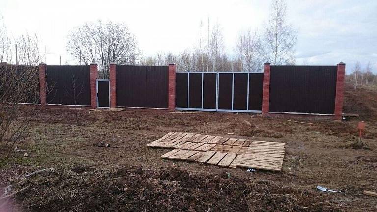 Встречные откатные ворота Встречные откатные ворота