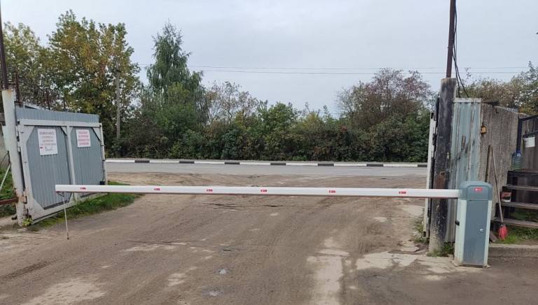 Замена шлагбаума Замена шлагбаума