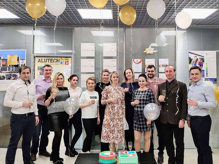 Новый шоу-рум «АЛЮТЕХ» в Москве Новый шоу-рум «АЛЮТЕХ» в Москве